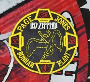EMBROIDERED LED ZEPPELIN ROUND PATCH (Please Read Ad)