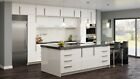 Fully Assembled 10X10 Contemporary Palermo Gloss White Kitchen Cabinets Glossy