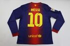 Lionel Messi 2012-13 FC Barcelona Home long sleeve jersey