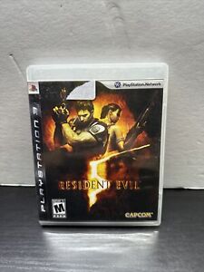 Resident Evil 5 Sony PlayStation 3 (PS3, 2009) Free Shipping