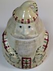 Laurie Gates Santa Cookie Jar, Los Angeles Pottery, Handpainted, Free Shipping