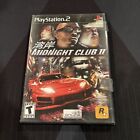 Midnight Club II 2 (Sony PlayStation 2, 2003) PS2 Complete W/ Manual