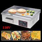 New Listing22 Commercial Electric Griddle Flat Top Grill Hot Plate BBQ Countertop 3000W