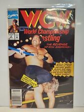 WCW World  Championship Wrestling 2 1992 Mid-High Grade Marvel Comic Newsstand