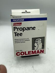 Coleman Propane Tee Connects 2 Appliances to a Refillable Tank 5114-760