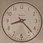 Vintage 13” Simplex 507-049 School Recorder Wall Clock                        #2