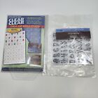 Lot of 2 Packs Scrapbooking Clear Stamps Recollections Inkadinkado Alphabet