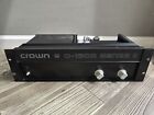 Crown D-150A Series II Professional Power Amplifier POWERS ON!