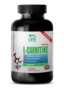 .Amino Acid Tablets - Acetyl L-Carnitine 500mg - Rapid Weight Loss Pills 1B