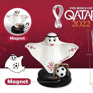 2022 Qatar World Cup La'eeb Mascot Football Fans Souvenirs Toy