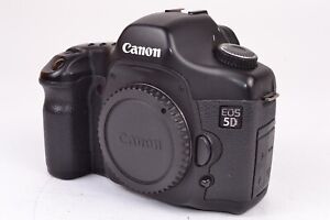 Canon EOS 5D 12.8MP Digital SLR Camera Body Only w/Battery Grip #T01011