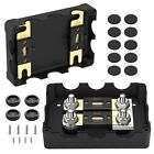 ANL Fuse Holder with 2Pcs 300 Amp ANL Fuse Max 1000A Waterproof 4 x 5/16