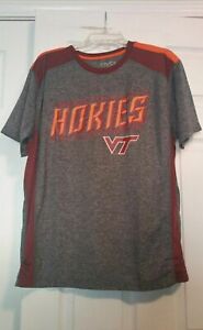 NWT Virginia Tech Hokies Size S Short Sleeve Shirt OVB Old Varsity Brand