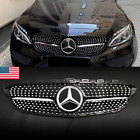 Front Grill Led Star For Mercedes Benz W205 C300 C43 AMG C200 2019-2021