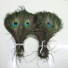 10-100Pcs Natural Peacock Feathers Eyes 25-50CM/10-20Inch DIY Wedding Home Plume