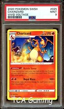 PSA 9 MINT Charizard 025/185 Vivid Voltage RARE Pokemon Card