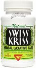 Swiss Kriss Herbal Laxative Gentle Natural Constipation Relief Tablets 120 Count