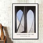 Georgia O'Keeffe Posters -  Brooklyn Bridge 1949 - Vintage Art Paintings Art
