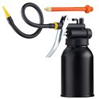 Metal Pump oiler Can with 2 Spout，Hand Pump Oil Can injector for Car Bike Mac...