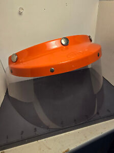 VTG BELL 240 Visor Orange From Super Magnum Helmet 1970's OUTSTANDING CONDITION!