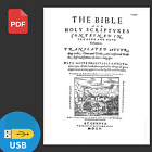 Geneva Bible 1560 & 1599 - Reformation Scripture Commentary on USB - KJV Scanned