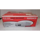 Sealed Magnavox MVR650 4 Head Stereo VHS VCR Vhs Player With Hdmi Adapter