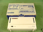 Vintage Casio PT-7 Electronic Musical Instrument Mini Keyboard W/Box Works Great