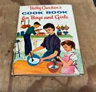 New ListingVintage Betty Crocker's Cookbook for Boys and Girls Spiral Hardcover