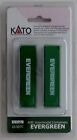 KATO 40FT INTERMODAL CONTAINERS - EVERGREEN - N SCALE