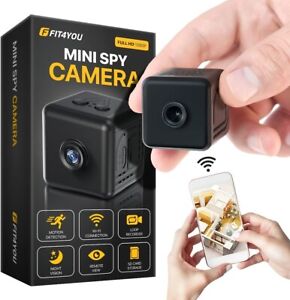 Mini Hidden Camera Wifi Home Security Cam Full HD 1080P Night Vision Audio
