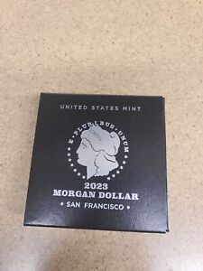2023 Morgan Silver Dollar Proof Coin Fresh From the Mint. In Hand Ready to Ship!