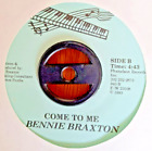 New ListingRare Modern Soul 45 * Bennie Braxton * Come To Me * Phanelson * MINT COPY  *