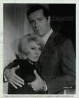1970 Press Photo Dany Robin and Frederick Stafford in scene from 