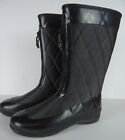 Sporto Luxe Tribeca Black Rain Boots Size 7M