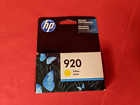 GENUINE NEW HP 920 Yellow Ink Cartridge for Officejet 6000 6500 7000 7500