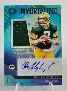 2023 Illusions Immortalized Don Majkowski Patch Auto /99 Green Bay Packers
