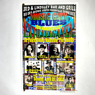 2002 Music City Blues 10th Anniversary Festival Concert Poster Nashville TN VTG