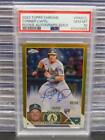 2023 Topps Chrome Conner Capel Gold Refractor Rookie Auto RC #09/50 PSA 10