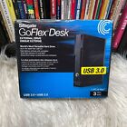 SEAGATE GOFLEX DESK EXTERNAL DRIVE 3TB PC AND MAC USB 3.0