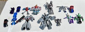 Transformers Toy Figure Lot Of 14 Figures Studio Series Blackout Optimus Prime