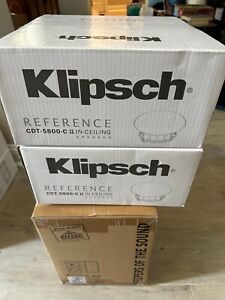 Klipsch CDT5800CII In-Ceiling Speaker - White