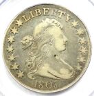 1805 Draped Bust Half Dollar 50C Coin - Certified PCGS VF30 - $1,750 Value!