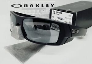 Oakley GASCAN matte black/black iridium POLARIZED OO9014 12-856 sunglasses NEW!