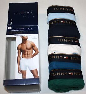 5 Tommy Hilfiger Boxer Briefs Cotton Pack Men's Underwear Classic Fit $64 SALE !