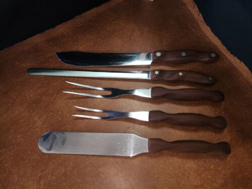Vintage Cutco Kitchen Knives & Utensils Lot Of 5 No 22 24 26 27 28
