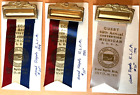 3 - 1950's Vintage Grand Rapids MI Rural Letter Carriers Assn. Convention Badges