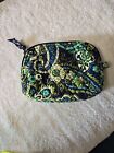Vera Bradley Small Cosmetic Lined Bag Make Up Catch All Pouch Vintage