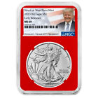 2023 (W) $1 American Silver Eagle NGC MS69 ER Trump Label Red Core