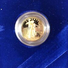 1988 P American Eagle One-Quarter Ounce Proof Gold Bullion Coin w/ Box+COA 1/4