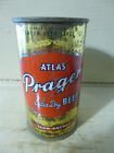 ATLAS PRAGER EXTRA DRY FLAT TOP BEER CAN        -[EMPTY CANS, READ DESC.]-